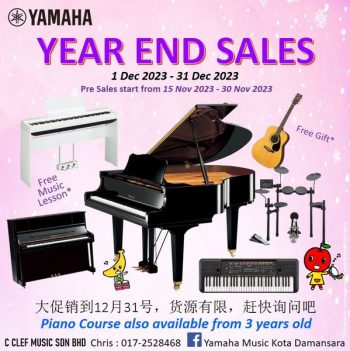 Yamaha-Year-End-Sale-350x351 - Movie & Music & Games Music Instrument Selangor Warehouse Sale & Clearance in Malaysia 