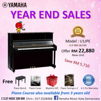 Yamaha-Year-End-Sale-5-350x350 - Movie & Music & Games Music Instrument Selangor Warehouse Sale & Clearance in Malaysia 