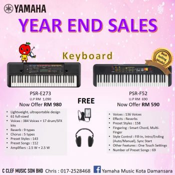 Yamaha-Year-End-Sale-7-350x350 - Movie & Music & Games Music Instrument Selangor Warehouse Sale & Clearance in Malaysia 