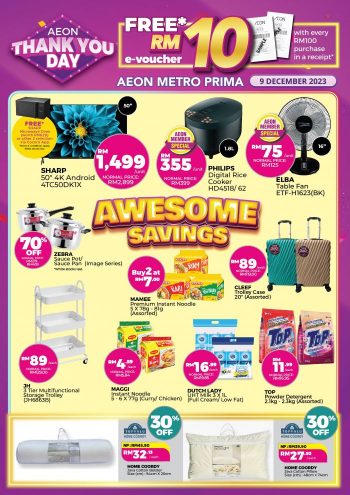 AEON-Thank-You-Day-Sale-1-350x495 - Kuala Lumpur Malaysia Sales Selangor Supermarket & Hypermarket 
