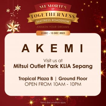AKEMI-Mattress-Roadshow-5-350x350 - Beddings Events & Fairs Home & Garden & Tools Mattress Selangor 