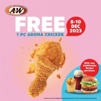 AW-Free-Aroma-Chicken-Promo-350x350 - Food , Restaurant & Pub Johor Kedah Kelantan Kuala Lumpur Melaka Negeri Sembilan Pahang Penang Perak Perlis Promotions & Freebies Putrajaya Sabah Sarawak Selangor Terengganu 