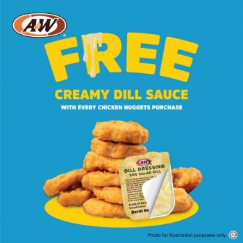 AW-Free-Creamy-Drill-Sauce-with-purchase-Chicken-Nuggets-Promo-350x349 - Food , Restaurant & Pub Johor Kedah Kelantan Kuala Lumpur Melaka Negeri Sembilan Pahang Penang Perak Perlis Promotions & Freebies Putrajaya Sabah Sarawak Selangor Terengganu 