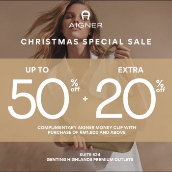 Aigner-Special-Sale-at-Genting-Highlands-Premium-Outlets-350x351 - Bags Fashion Accessories Fashion Lifestyle & Department Store Handbags Malaysia Sales Pahang 