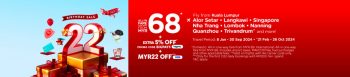 AirAsia-Unlock-Amazing-Discount-350x77 - Air Fare Johor Kedah Kelantan Kuala Lumpur Melaka Negeri Sembilan Pahang Penang Perak Perlis Promotions & Freebies Putrajaya Sabah Sarawak Selangor Sports,Leisure & Travel Terengganu Travel Packages 