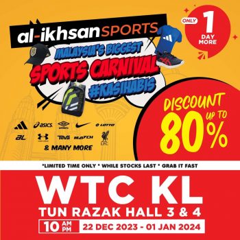 Al-Ikhsan-Sports-Malaysia-Biggest-Sales-Carnival-1-350x350 - Apparels Events & Fairs Fashion Accessories Fashion Lifestyle & Department Store Footwear Kuala Lumpur Selangor 