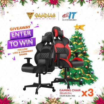 All-It-Hypermarket-GAMDIAS-Christmas-Giveaway-350x350 - Computer Accessories Electronics & Computers Events & Fairs IT Gadgets Accessories Johor Kedah Kelantan Kuala Lumpur Melaka Negeri Sembilan Online Store Pahang Penang Perak Perlis Putrajaya Sabah Sarawak Selangor Terengganu 