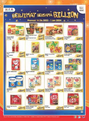 BILLION-Pantai-Timor-Christmas-Promotion-10-350x472 - Johor Kedah Kelantan Kuala Lumpur Melaka Negeri Sembilan Pahang Penang Perak Perlis Promotions & Freebies Putrajaya Sabah Sarawak Selangor Supermarket & Hypermarket Terengganu 