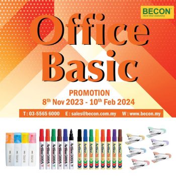 Becon-Stationery-Office-Essentials-Promotion-350x350 - Books & Magazines Johor Kedah Kelantan Kuala Lumpur Melaka Negeri Sembilan Online Store Pahang Penang Perak Perlis Promotions & Freebies Putrajaya Sabah Sarawak Selangor Stationery Terengganu 