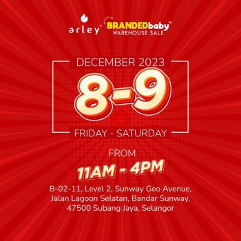 Branded-Baby-Warehouse-Sale-at-Sunway-Geo-Avenue-1-350x350 - Baby & Kids & Parenting Babycare Selangor Warehouse Sale & Clearance in Malaysia 