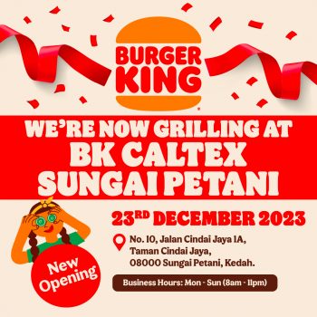 Burger-King-Opening-Promo-at-Caltex-Sungai-Petani-350x350 - Warehouse Sale & Clearance in Malaysia 