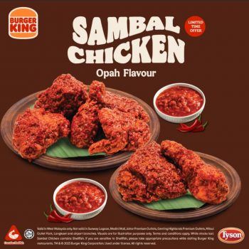 Burger-King-Sambal-Chicken-Special-350x350 - Food , Restaurant & Pub Johor Kedah Kelantan Kuala Lumpur Melaka Negeri Sembilan Pahang Penang Perak Perlis Promotions & Freebies Putrajaya Sabah Sarawak Selangor Terengganu 