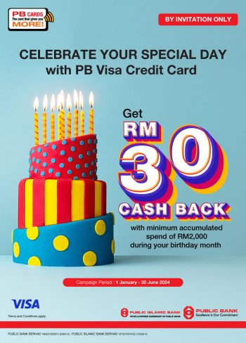 Celebrate-Your-Special-Day-with-Public-Bank-Visa-Credit-Card-350x488 - Bank & Finance Johor Kedah Kelantan Kuala Lumpur Melaka Negeri Sembilan Pahang Penang Perak Perlis Promotions & Freebies Public Bank Putrajaya Sabah Sarawak Selangor Terengganu 