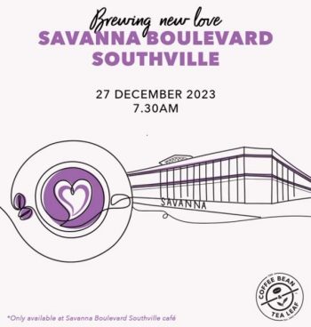 Coffee-Bean-Grand-Opening-Promotion-at-Savanna-Boulevard-Southville-350x368 - Beverages Food , Restaurant & Pub Promotions & Freebies Selangor 