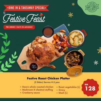 Daves-Deli-Festive-Feast-Special-2-350x350 - Food , Restaurant & Pub Johor Kedah Kelantan Kuala Lumpur Melaka Negeri Sembilan Online Store Pahang Penang Perak Perlis Promotions & Freebies Putrajaya Sabah Sarawak Selangor Terengganu 