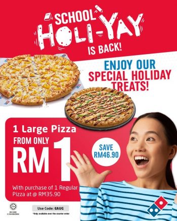 Dominos-Pizza-Holi-Yay-Promo-350x438 - Food , Restaurant & Pub Johor Kedah Kelantan Kuala Lumpur Melaka Negeri Sembilan Online Store Pahang Penang Perak Perlis Pizza Promotions & Freebies Putrajaya Sabah Sarawak Selangor Terengganu 