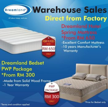 Dreamland-Warehouse-Sale-at-Giant-Bandar-Kinrara-2-350x347 - Beddings Home & Garden & Tools Mattress Selangor Warehouse Sale & Clearance in Malaysia 