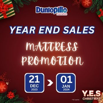 Dunlopillo-Big-Mattress-Year-End-Sale-350x350 - Beddings Home & Garden & Tools Malaysia Sales Mattress Penang 