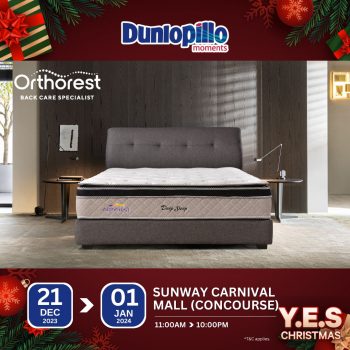 Dunlopillo-Big-Mattress-Year-End-Sale-6-350x350 - Beddings Home & Garden & Tools Malaysia Sales Mattress Penang 