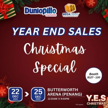 Dunlopillo-Year-End-Sale-Christmas-Special-350x350 - Beddings Home & Garden & Tools Mattress Penang Promotions & Freebies 