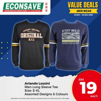 Econsave-Men-Wear-Promotion-2-350x350 - Apparels Fashion Lifestyle & Department Store Johor Kedah Kelantan Kuala Lumpur Melaka Negeri Sembilan Pahang Penang Perak Perlis Promotions & Freebies Putrajaya Sabah Sarawak Selangor Supermarket & Hypermarket Terengganu 