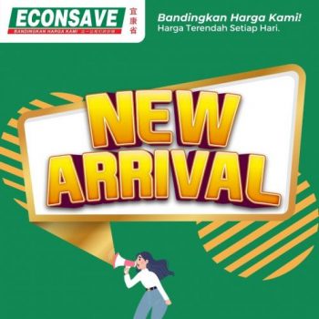 Econsave-New-Arrival-Promotion-350x350 - Johor Kedah Kelantan Kuala Lumpur Melaka Negeri Sembilan Pahang Penang Perak Perlis Promotions & Freebies Putrajaya Selangor Supermarket & Hypermarket Terengganu 