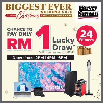 Harvey-Norman-Biggest-Ever-Christmas-Weekend-Sale-at-IPC-Flagship-Stores-1-350x350 - Electronics & Computers Furniture Home Appliances Home Decor IT Gadgets Accessories Kitchen Appliances Malaysia Sales Selangor 