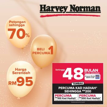Harvey-Norman-Birthday-Sale-at-AEON-Kota-Bharu-1-350x350 - Electronics & Computers Home Appliances IT Gadgets Accessories Kelantan Malaysia Sales 