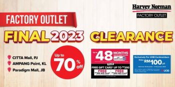 Harvey-Norman-Factory-Outlet-Final-2023-Clearance-Sale-350x175 - Electronics & Computers Furniture Home & Garden & Tools Home Appliances Home Decor Johor Kitchen Appliances Kuala Lumpur Selangor Warehouse Sale & Clearance in Malaysia 