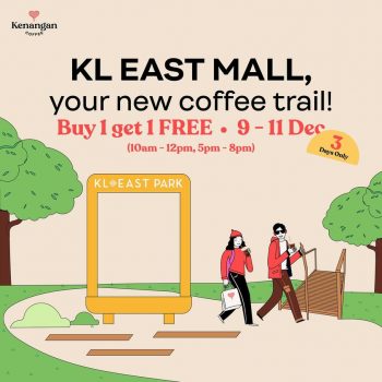 Kenangan-Coffee-1-for-1-Deal-at-KL-East-Park-350x350 - Beverages Food , Restaurant & Pub Kuala Lumpur Promotions & Freebies Selangor 