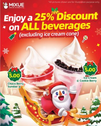 MIXUE-Christmas-Special-350x437 - Food , Restaurant & Pub Ice Cream Kuala Lumpur Promotions & Freebies Selangor 