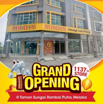 MR-DIY-Opening-Promotions-at-Taman-Sungai-Rambai-Putra-350x351 - Home & Garden & Tools Home Hardware Melaka Promotions & Freebies Safety Tools & DIY Tools 
