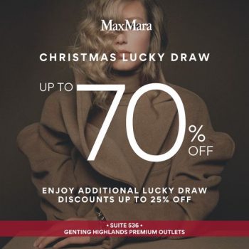 Max-Mara-Special-Sale-at-Genting-Highlands-Premium-Outlets-350x350 - Apparels Fashion Accessories Fashion Lifestyle & Department Store Malaysia Sales Pahang 