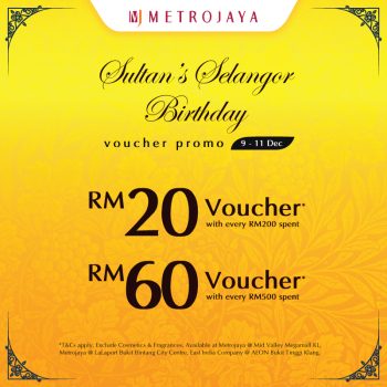 Metrojaya-Sultan-of-Selangors-Birthday-Promo-1-350x350 - Johor Kedah Kelantan Kuala Lumpur Melaka Negeri Sembilan Pahang Penang Perak Perlis Promotions & Freebies Putrajaya Sabah Sarawak Selangor Shopping Malls Terengganu 