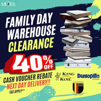 More-Design-Family-Day-Warehouse-Sale-350x350 - Beddings Home & Garden & Tools Mattress Selangor Warehouse Sale & Clearance in Malaysia 