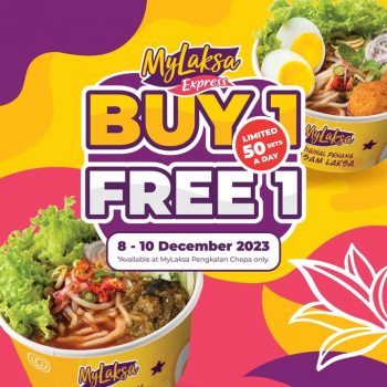 MyLaksa-Express-Pengkalan-Chepa-Buy-1-Free-1-Limited-Promotion-350x350 - Food , Restaurant & Pub Kelantan Promotions & Freebies Selangor 