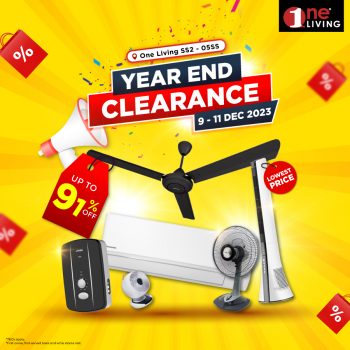 One-Living-Year-End-Clearance-Sale-350x350 - Electronics & Computers Home Appliances Kitchen Appliances Selangor Warehouse Sale & Clearance in Malaysia 