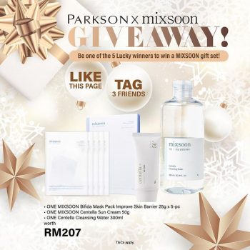 Parkson-Mixsoon-Giveaway-350x350 - Beauty & Health Events & Fairs Johor Kedah Kelantan Kuala Lumpur Melaka Negeri Sembilan Pahang Penang Perak Perlis Putrajaya Sabah Sarawak Selangor Skincare Terengganu 