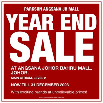 Parkson-Year-End-Sale-350x350 - Apparels Bags Fashion Accessories Fashion Lifestyle & Department Store Footwear Johor Lingerie Malaysia Sales Shopping Malls 