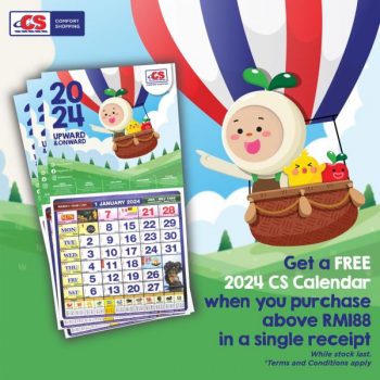 Pasaraya-CS-Free-2024-CS-Calendar-Promotion-350x350 - Johor Kedah Kelantan Kuala Lumpur Melaka Negeri Sembilan Pahang Penang Perak Perlis Promotions & Freebies Putrajaya Sabah Sarawak Selangor Supermarket & Hypermarket Terengganu 