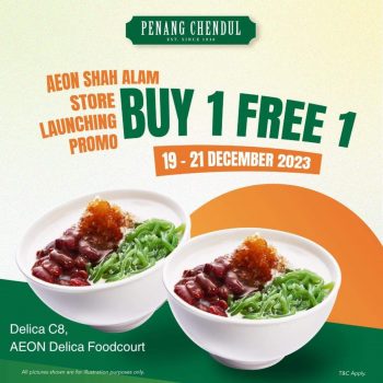 Penang-Chendul-Buy-1-Free-1-Promo-at-AEON-Shah-Alam-350x350 - Food , Restaurant & Pub Promotions & Freebies Selangor 