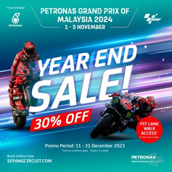Petronas-Grand-Prix-of-Malaysia-2024-Tickets-Promo-350x350 - Automotive Johor Kedah Kelantan Kuala Lumpur Melaka Negeri Sembilan Online Store Pahang Penang Perak Perlis Promotions & Freebies Putrajaya Sabah Sarawak Selangor Terengganu 