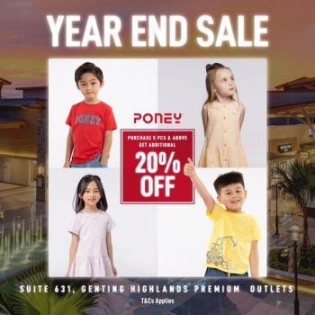 Poney-Year-End-Sale-at-Genting-Highlands-Premium-Outlets-350x350 - Baby & Kids & Parenting Children Fashion Malaysia Sales Pahang 