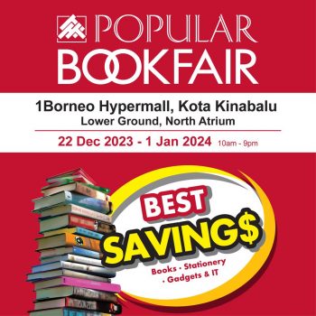 Popular-Book-Fair-at-1Borneo-Hypermall-350x350 - Books & Magazines Events & Fairs Sabah Stationery 