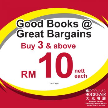 Popular-BookFair-at-Mahkota-Parade-Shopping-Centre-1-350x350 - Books & Magazines Events & Fairs Melaka Stationery 