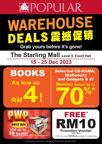 Popular-Warehouse-Deals-at-The-Starling-350x494 - Books & Magazines Selangor Stationery Warehouse Sale & Clearance in Malaysia 