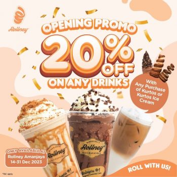 Rollney-Outlet-Opening-Promotions-at-Amanjaya-Mall-2-350x350 - Beverages Food , Restaurant & Pub Kedah Promotions & Freebies 