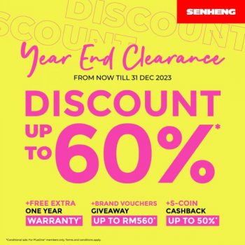 SENHENG-Year-End-Clearance-Sale-350x350 - Electronics & Computers Home Appliances Johor Kedah Kelantan Kitchen Appliances Kuala Lumpur Melaka Negeri Sembilan Pahang Penang Perak Perlis Putrajaya Sabah Sarawak Selangor Terengganu Warehouse Sale & Clearance in Malaysia 