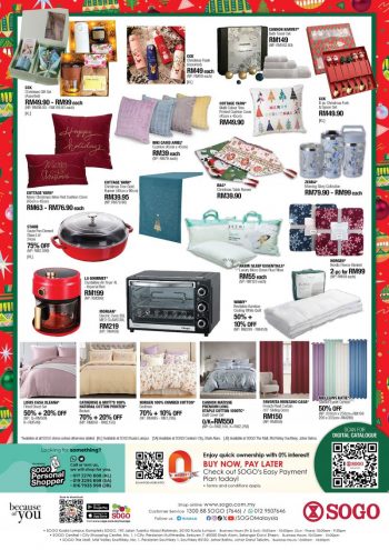 SOGO-Household-Essentials-Christmas-Promotion-1-350x495 - Johor Kuala Lumpur Selangor Supermarket & Hypermarket 