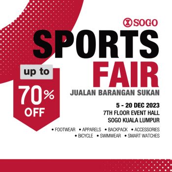 SOGO-Sports-Fair-350x350 - Apparels Events & Fairs Fashion Accessories Fashion Lifestyle & Department Store Footwear Kuala Lumpur Selangor 